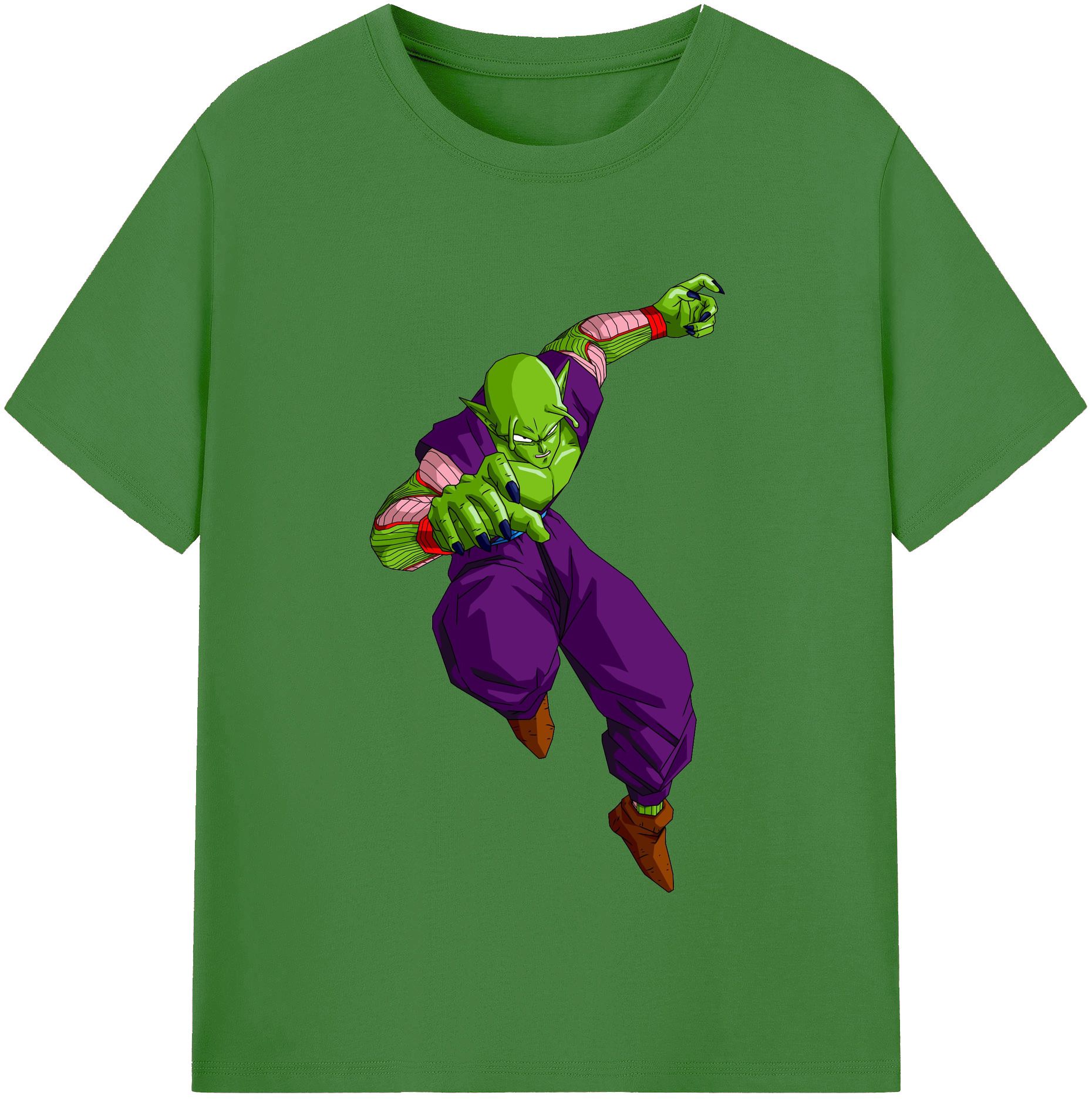 （画像用） ドラゴンボール ピッコロ DRAGON BALL Piccolo レディースカジュアルプリントTシャツ（綿100％）